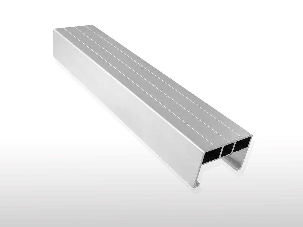 Aluminium Unterkonstruktions-Profil ca. 38 x 58 x 4000 mm für 9,90 €/m